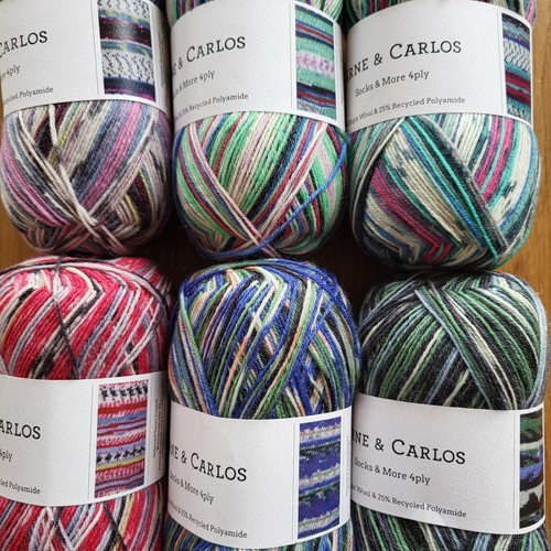 6x100g arne carlos socks - &,
