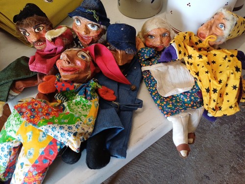 Alte handpuppen - 6,