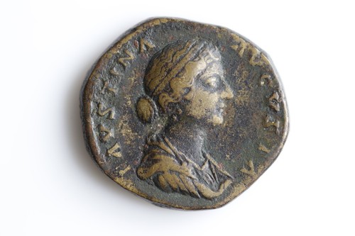 Faustina minor sesterz - minor,