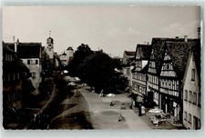 39522254 - 7183 Langenburg Strasse Fachwerkhaus Langnese Auto Sonnenschirm