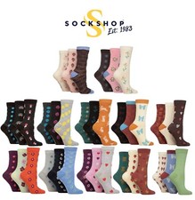 SOCKSHOP Damen gemusterte