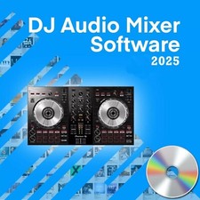 DJ Mixing Software Audiobearbeitung Live Aufnahme für Zuhause Mixing Disc Jockey 2024