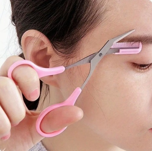 Augenbrauentrimmer schere mit - augenbrauentrimmer,