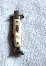 Altes kleines Taschenmesser Griff Perlmutt GR 4cm
