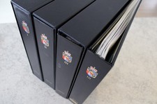 Liechtenstein Sammlung 1912 - 2022 in 4 DAVO  Vordruckalben  (S892)