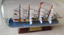 Buddelschiff Passat-Modell