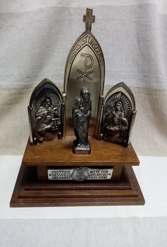 Alter hausaltar mit spieluhr - hausaltar,