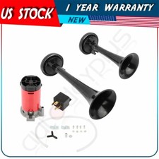 Black Loud Dual Trumpet Train