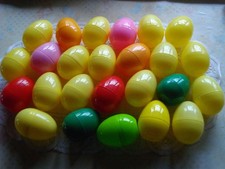 25  leere kapseln - eiförmig - basteln -Tombola - Hochzeit -