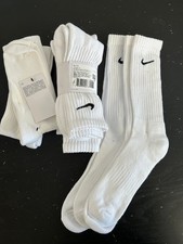 #A578: 7 Paar NIKE Sportsocken Tennissocken  weiß Gr. 46-50
