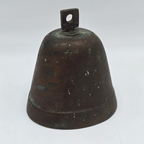 Vintage messing wandglocke - messing,