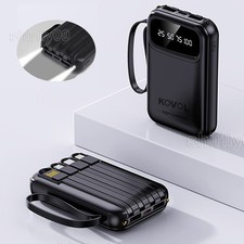 9000000mAh Powerbank Externer Batterie Ladegerät ZusatzAkku 2 USB Für Alle Handy