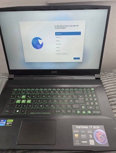 Msi katana b13v 4070 - katana, i7