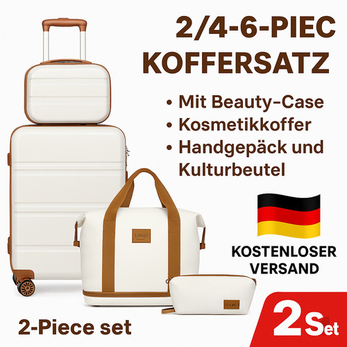 Teiliges kofferset mit - ,