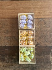 3x 6 Ostereier Klein Grün