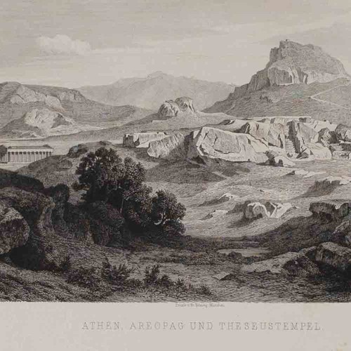Athen areopag tempel - areopag,