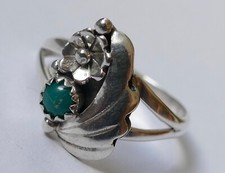 Indianerschmuck Ring grüner