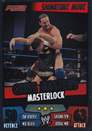 2011 topps wwe signature move - wwe,