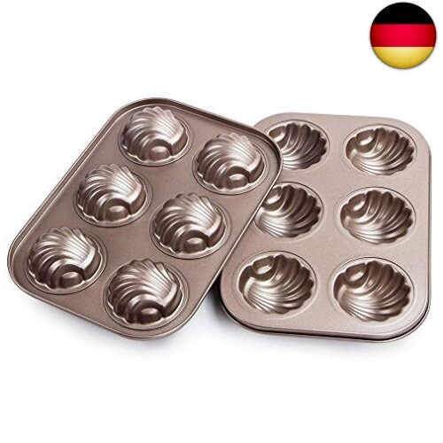 Madeleines backform stück - madeleines,
