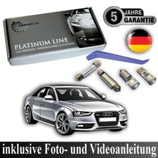 LED Innenraumbeleuchtung Audi A4 B8 B8.5 Innenbeleuchtung Platinum Set 14 SMD