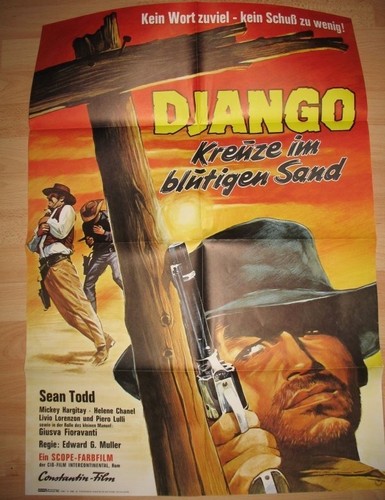 Django kreuze blutigen sand - im,