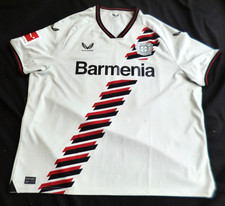 Bayer 04 Leverkusen Trikot # 34 "XHAKA" Gr. 4x XL Saison Away 2023/24 Hellgrau