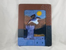 ARIA DELLA LUNA, Porzellanbild Eule,  Rosina Wachtmeister, Goebel Porzellan