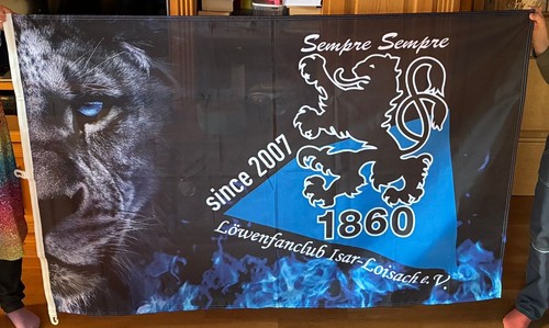 Fahne tsv 1860 münchen - tsv,