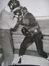 PRESSEFOTO ca.15 x 20 cm*BOXER*BUBI SCHOLZ - NITZSCHKE*BERLIN 1961*