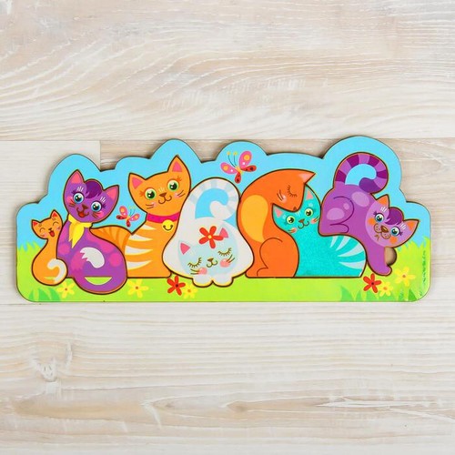 Kinder holz steckpuzzle - kinder,