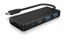 ICY BOX IB-HUB1423CR-C3 USB 3.0 Type-C Hub & Kartenleser 60796 B-Ware