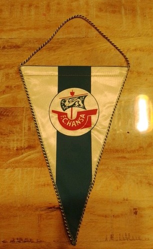 Wimpel hansa rostock ddr - wimpel,