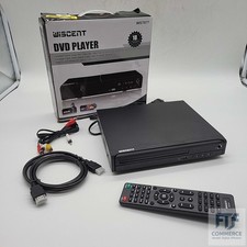 WISCENT Region Free Player für Fernseher | HDMI mit 1080p Upscaling, USB, CD, Ko