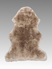 Echtes Lammfell Fell natur weich & ideal für Deko, Baby, Cappuccino