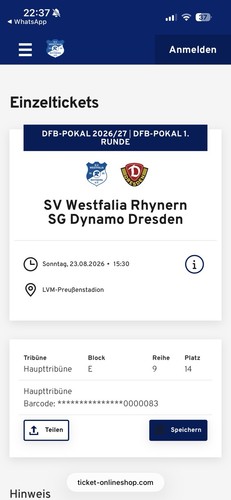 Dfb pokal fußball - fußball, ticket