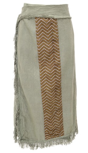 Boho wickelrock mit - boho,