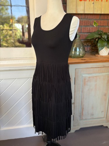 Neiman marcus fringe dress - marcus,