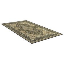 Teppich - gold-schwarz - 90x60