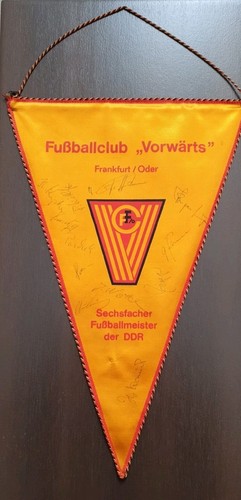 Ddr fussball oberliga - fussball, wimpel