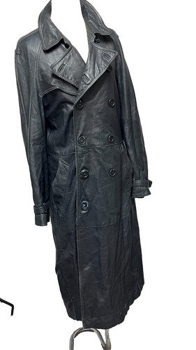 26l leder trenchcoat - 26l,