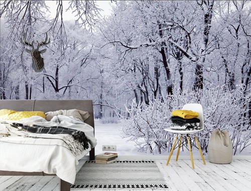 Schnee wald zhuc13116 - 3d,