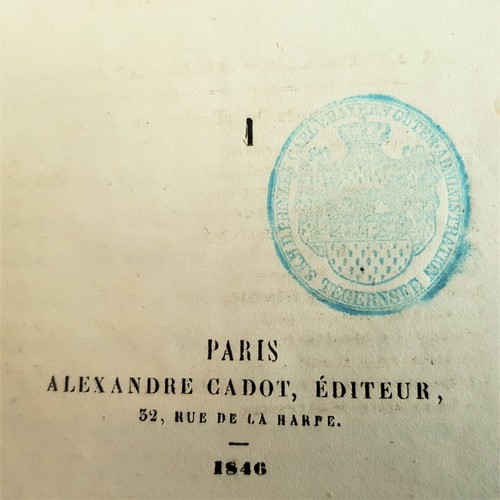 1846 français paris - 1846, en