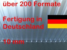 Doppelstegplatten 10 mm Stegplatten Gewächshausplatten Hohlkammerplatten