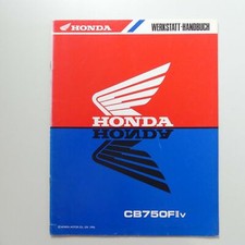 Honda CB 750 F 2 V Zusatz zum Werkstatthandbuch Reparaturanleitung Handbuch
