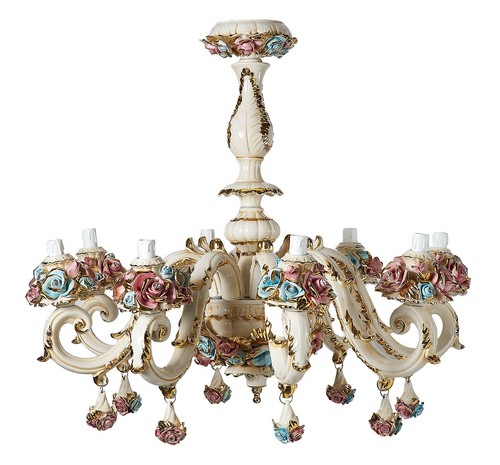 Leuchter porzellan capodimonte - porzellan,