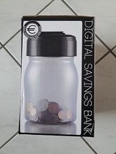 NEU - Digitaler MÜNZZÄHLER SPARDOSE LCD Display