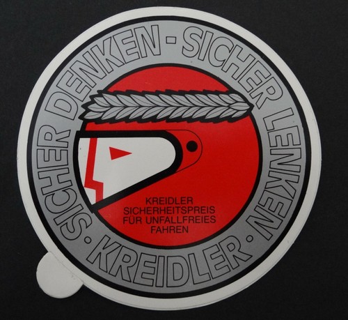 Werbe aufkleber kreidler - werbe-aufkleber,