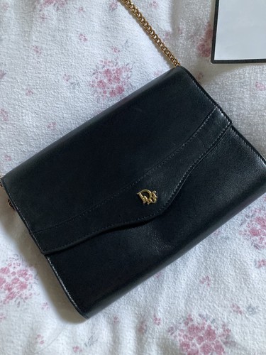 Dior leder umhängetasche - leder,