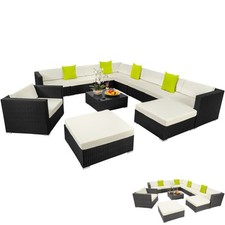 Xxl polyrattan lounge - polyrattan,