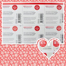 300 Stück Rossmann Coupon Rabatt 10 %% Auf den Einkauf Sparen Shoppen 30 11 2025